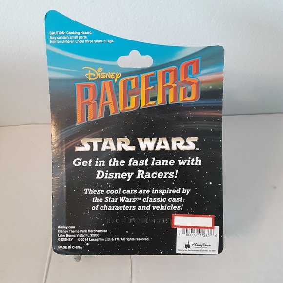 New! Disney Racers Star Wars Collectible Chewbacca Die-Cast Race Car - Picture 2 of 3